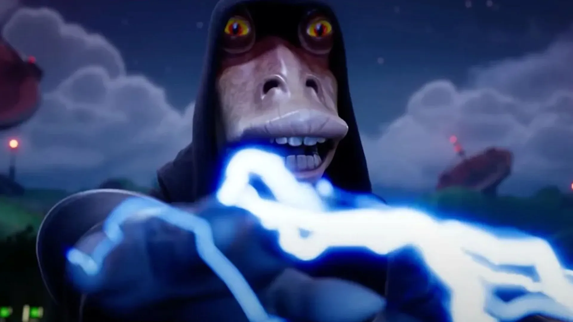 Nhân vật Star Wars trong không gian game Fortnite, minh họa sự giao thoa độc đáo giữa hai vũ trụ giải trí.