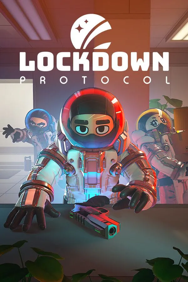 Nhân vật trong không gian tàu vũ trụ đang làm nhiệm vụ trong game suy luận Lockdown Protocol