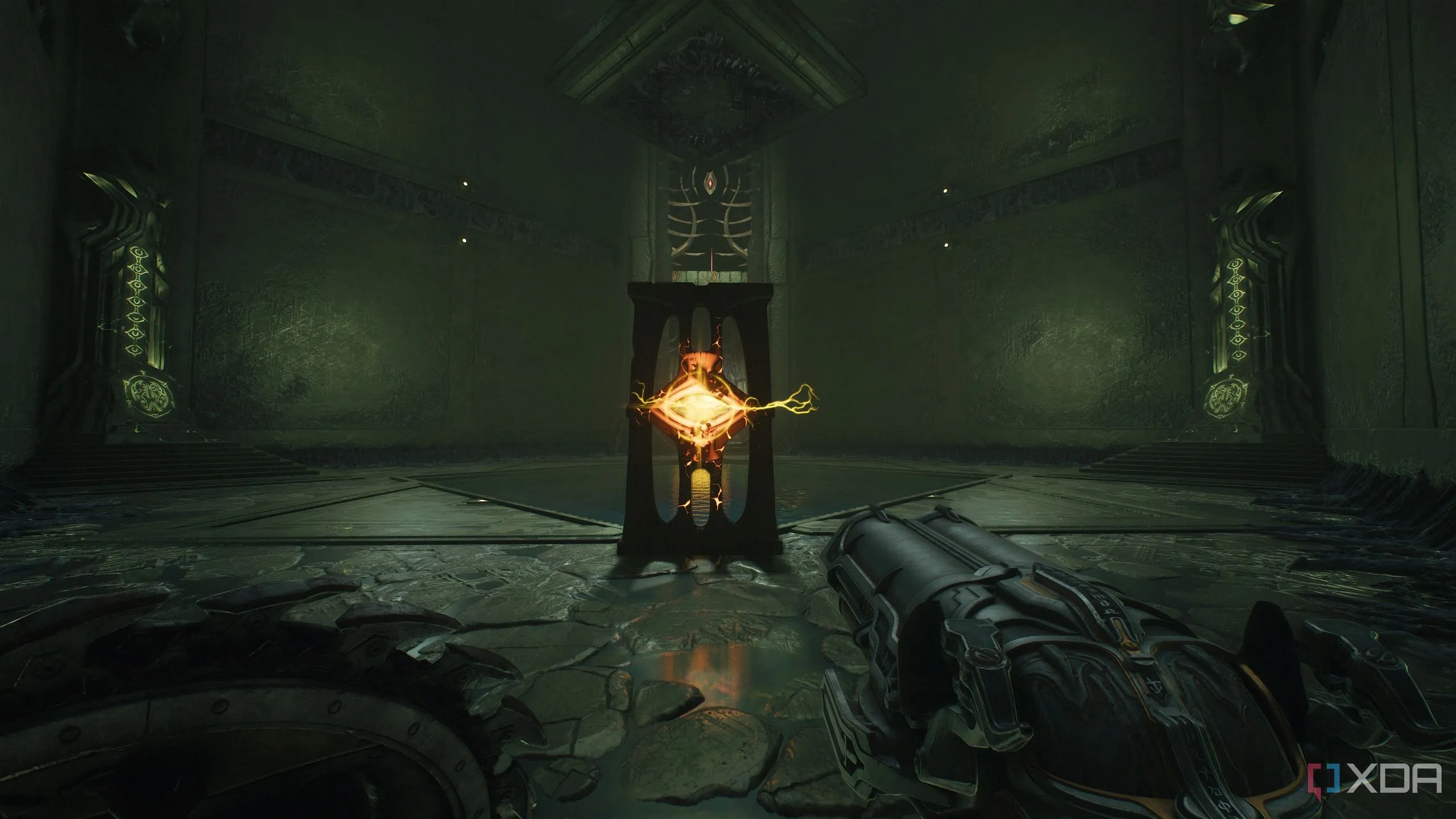 Nút Mắt Vũ Trụ đã được mở khóa trong phòng giải đố Chương 16 Doom The Dark Ages
