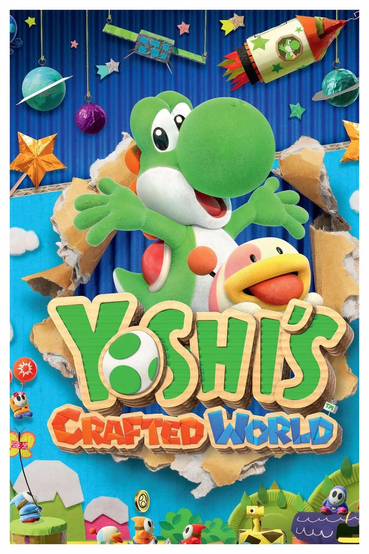 Phong cách đồ họa độc đáo của Yoshi's Crafted World