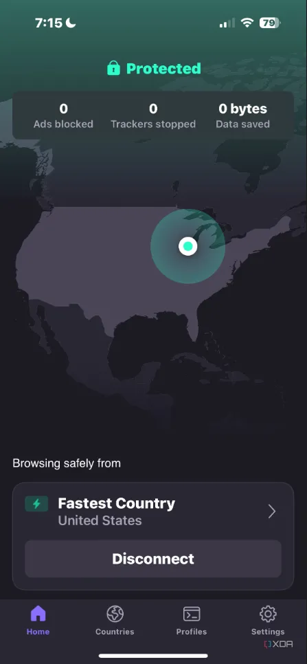 Proton VPN trên iPhone