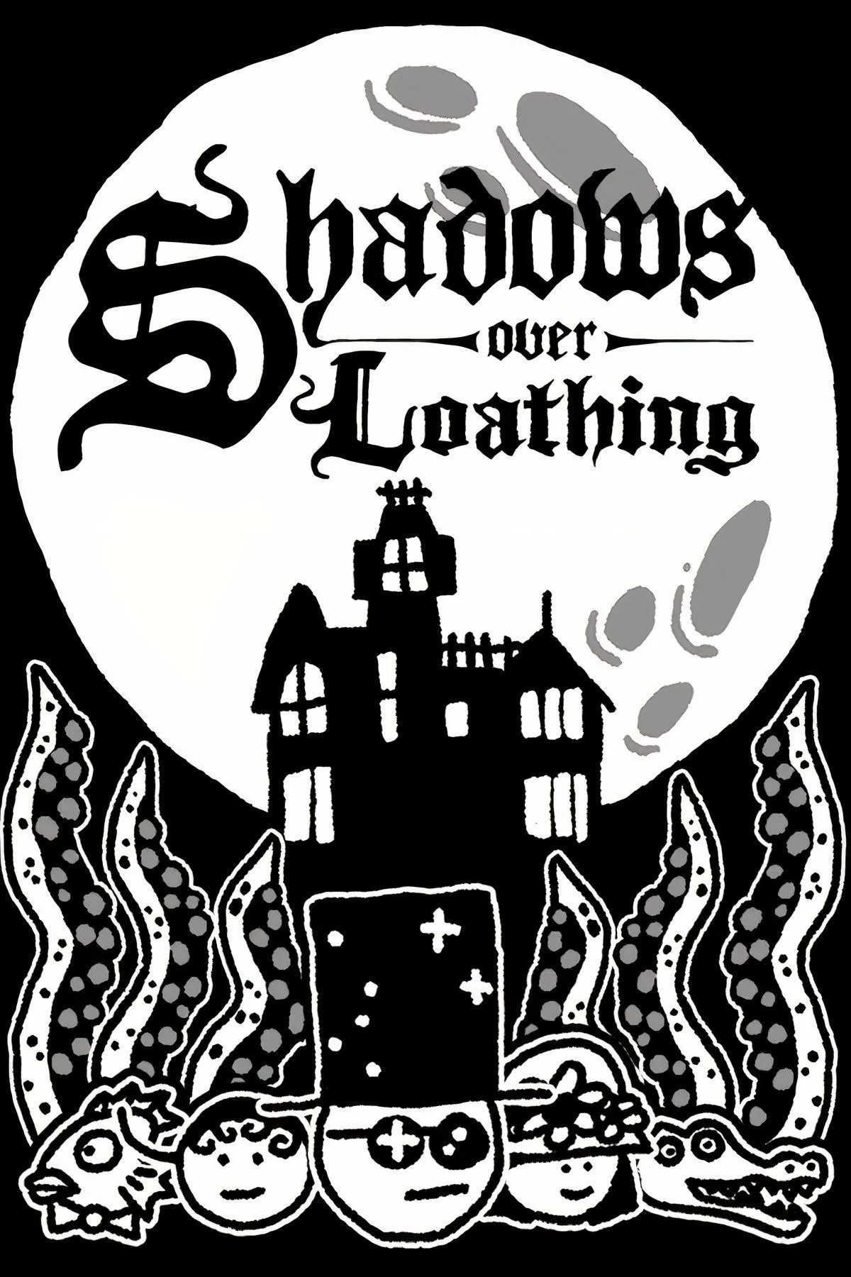 Shadows Over Loathing với nhân vật que đơn sắc, đầy hài hước