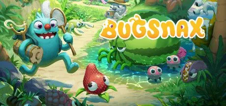 Sinh vật Bugsnax dễ thương trong môi trường game
