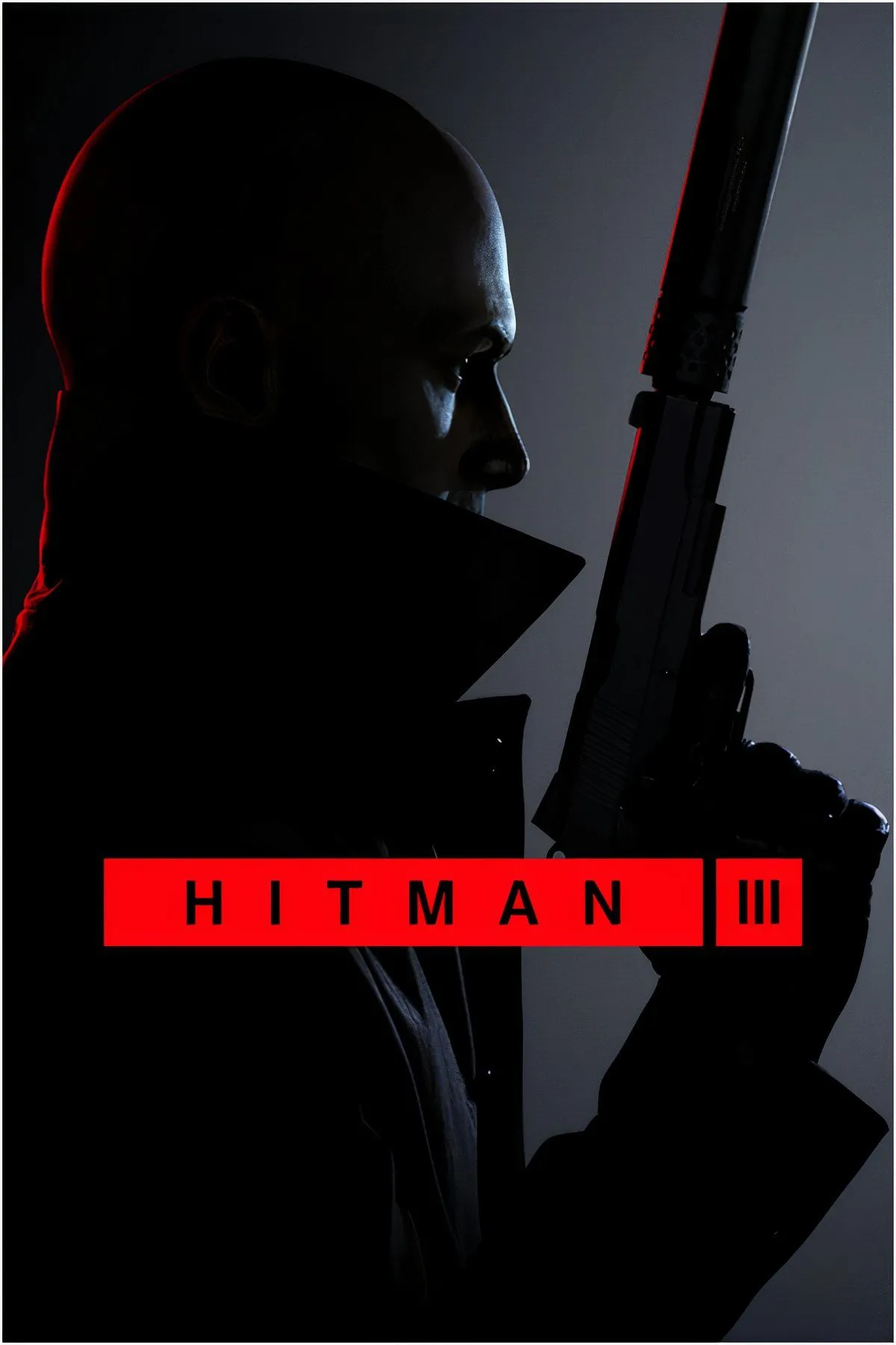 Tạo hình đặc vụ 47 trong Hitman World of Assassination, thể hiện phong cách hành động lén lút và đồ họa sắc nét của game.