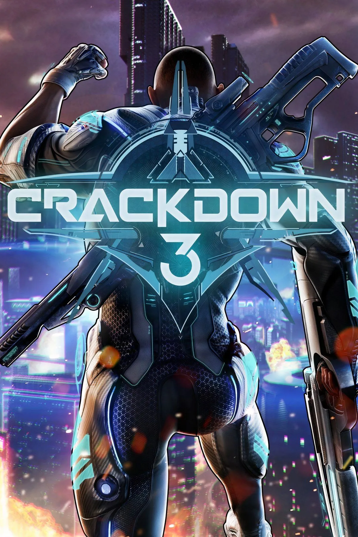 Terry Crews trong game Crackdown 3, minh họa gameplay hành động với môi trường phá hủy hứa hẹn nhưng không đạt kỳ vọng