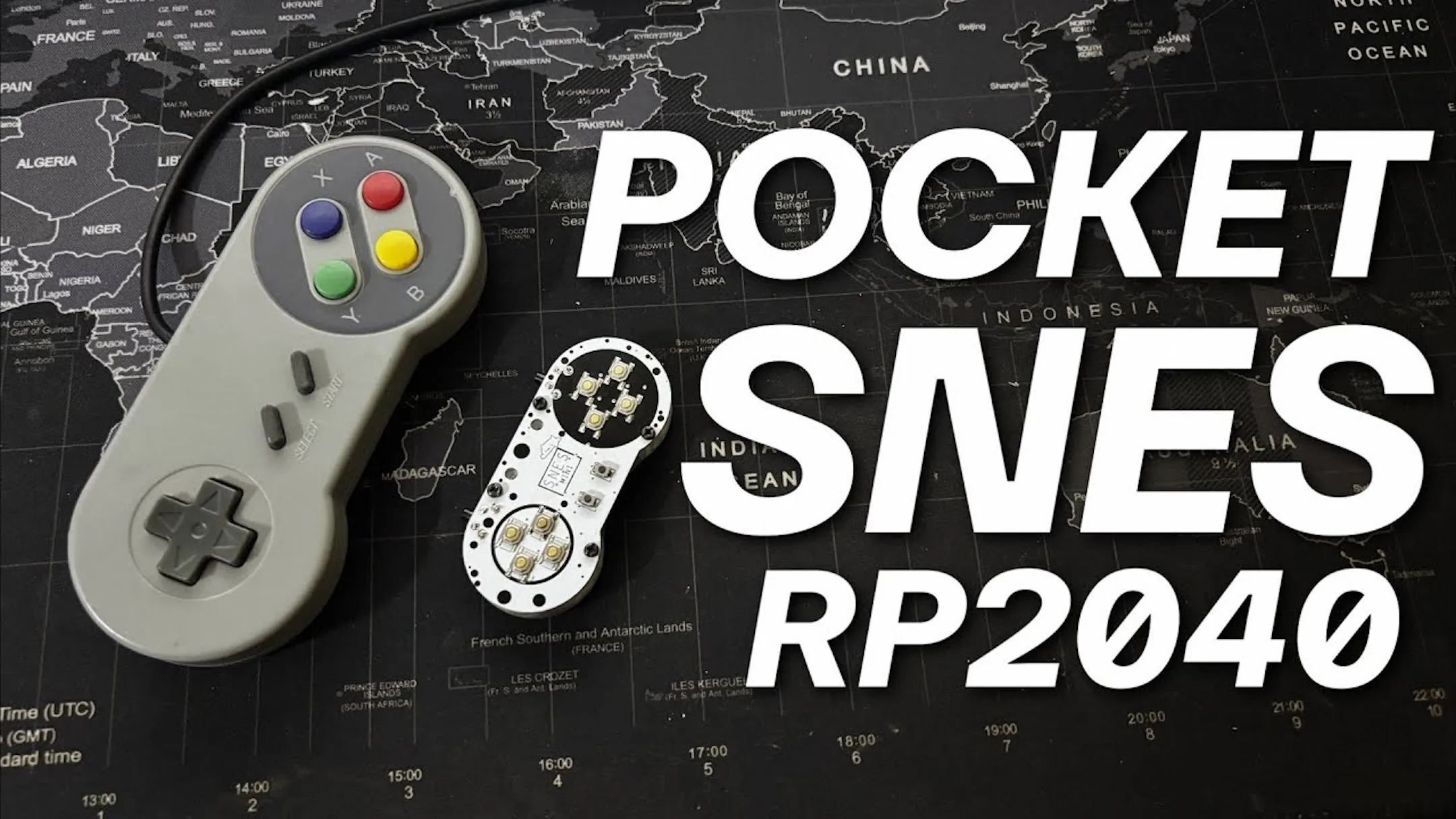Thiết bị chơi game cầm tay tự chế theo phong cách SNES sử dụng Raspberry Pi, thể hiện sự sáng tạo trong cộng đồng retro gaming