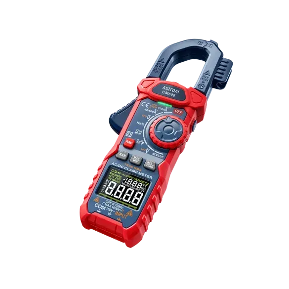 Thiết bị kẹp đo dòng (clamp meter) AstroAI Digital Clamp Meter được khuyến nghị để kiểm tra cường độ dòng điện trên từng chân cáp 12VHPWR của card đồ họa RTX 4090