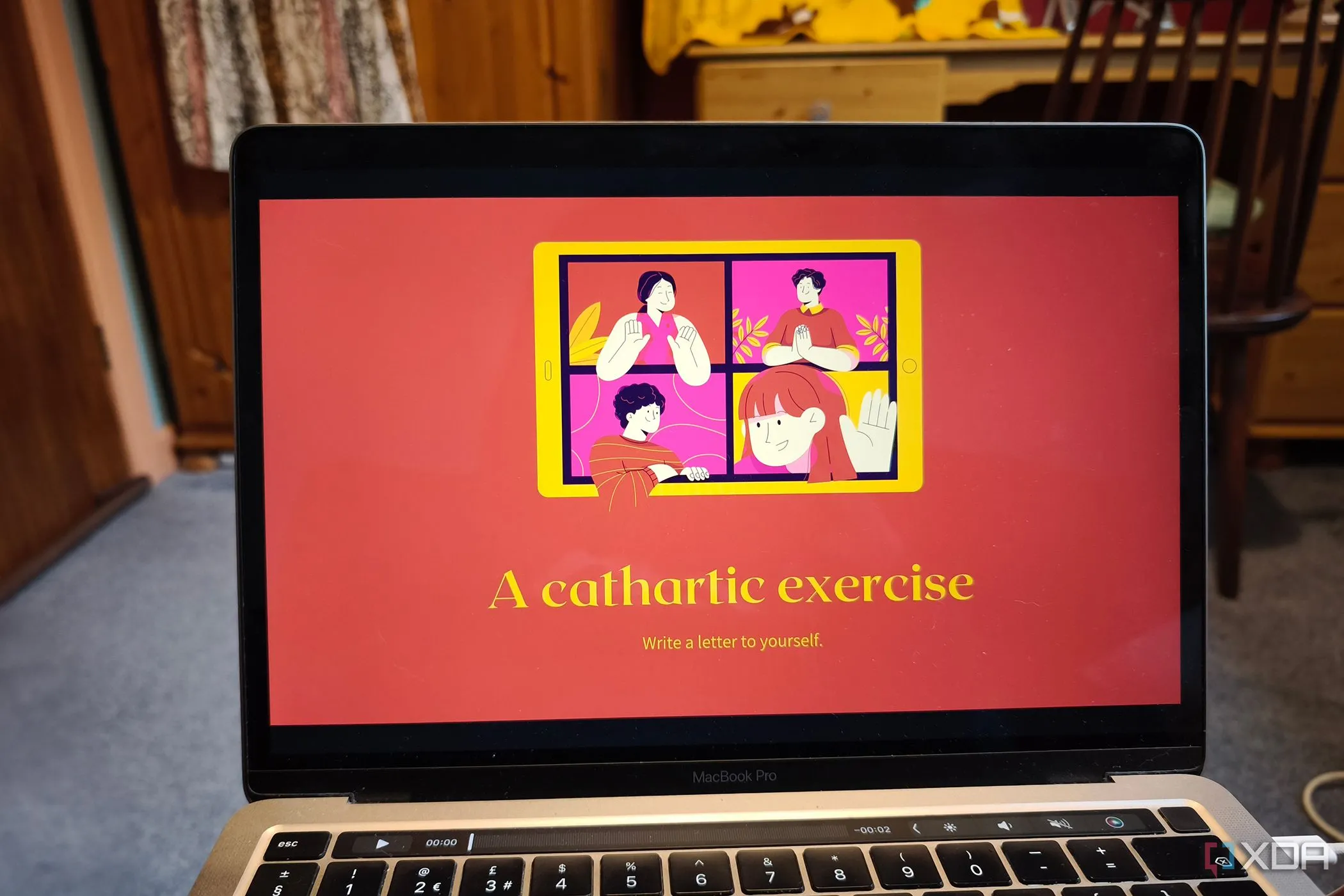 Thiết kế bài thuyết trình Canva trên MacBook