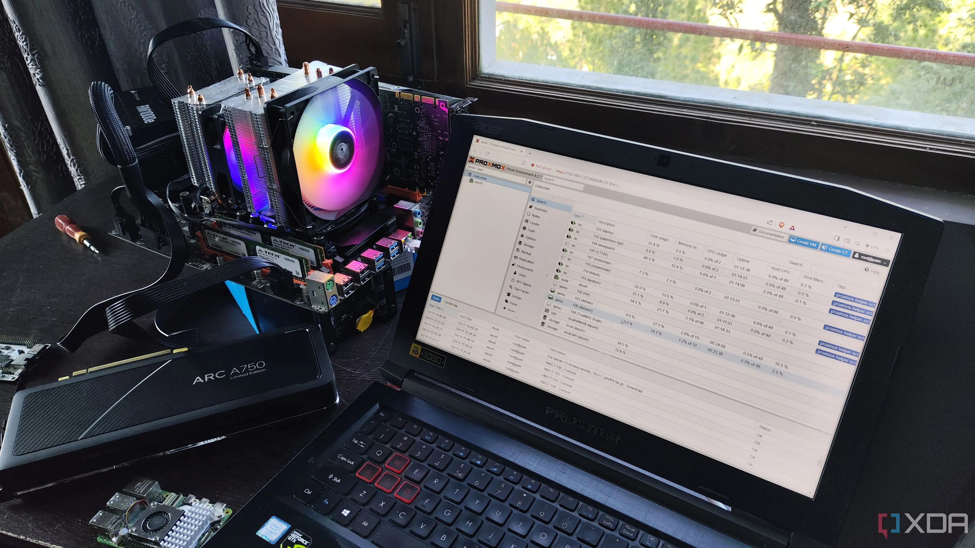 Thiết lập home lab với Proxmox, nhấn mạnh tầm quan trọng của việc bảo trì vật lý định kỳ