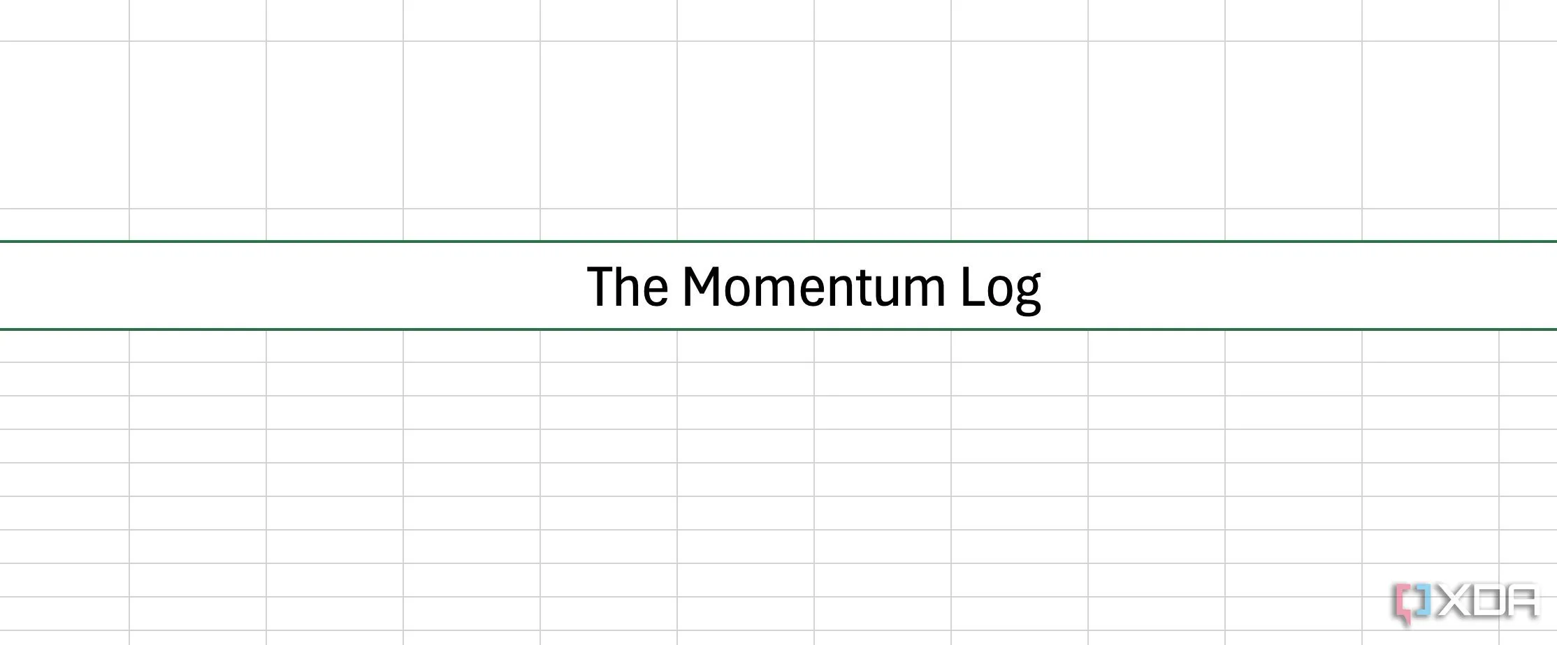 Tiêu đề &quot;Công cụ theo dõi thói quen&quot; đã được định dạng trong Excel
