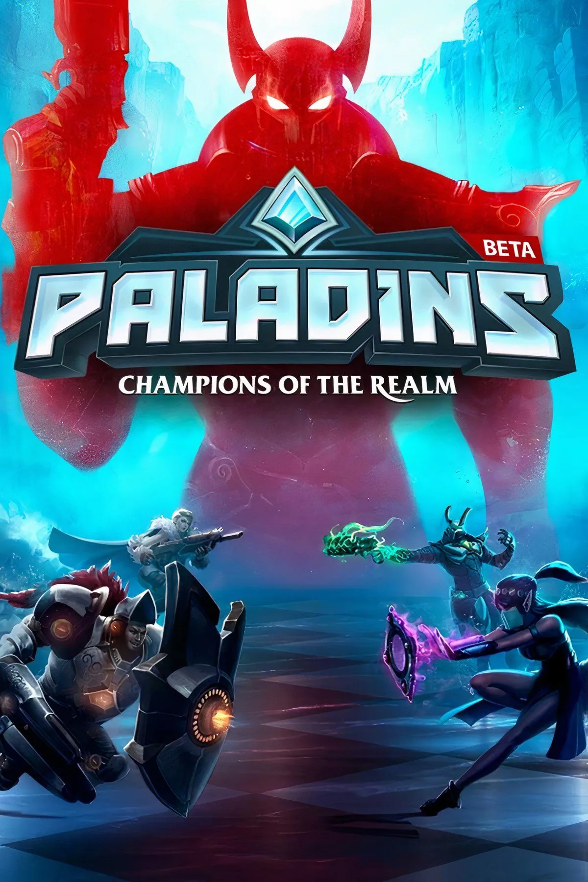 Tổng hợp hình ảnh gameplay Paladins với các Champion sử dụng kỹ năng và thẻ bài