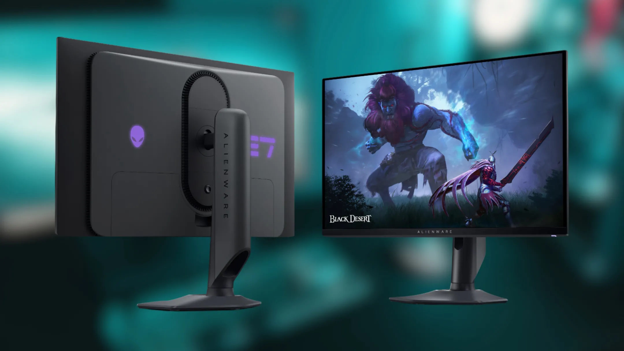 Tổng quan thiết kế và các góc nhìn của màn hình gaming Alienware AW2725DF