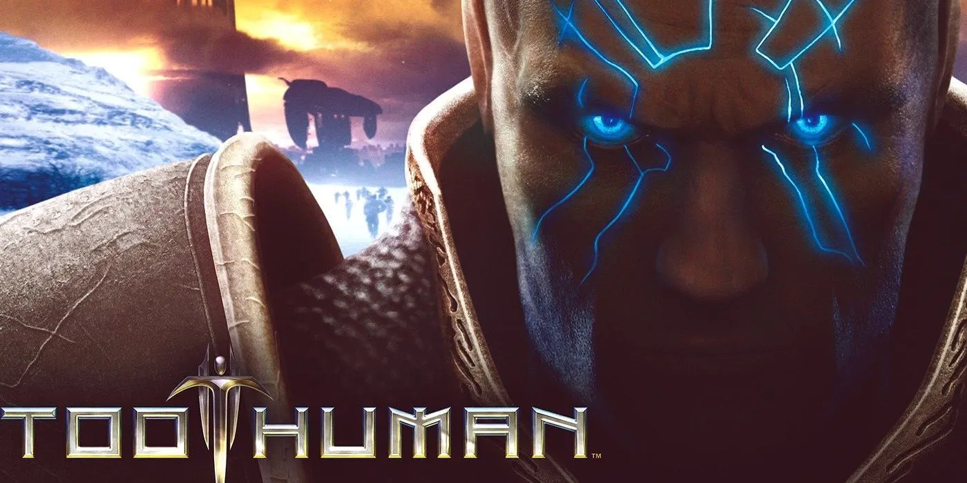 Trang bìa game Too Human, một dự án RPG hành động với quá trình phát triển đầy gian nan