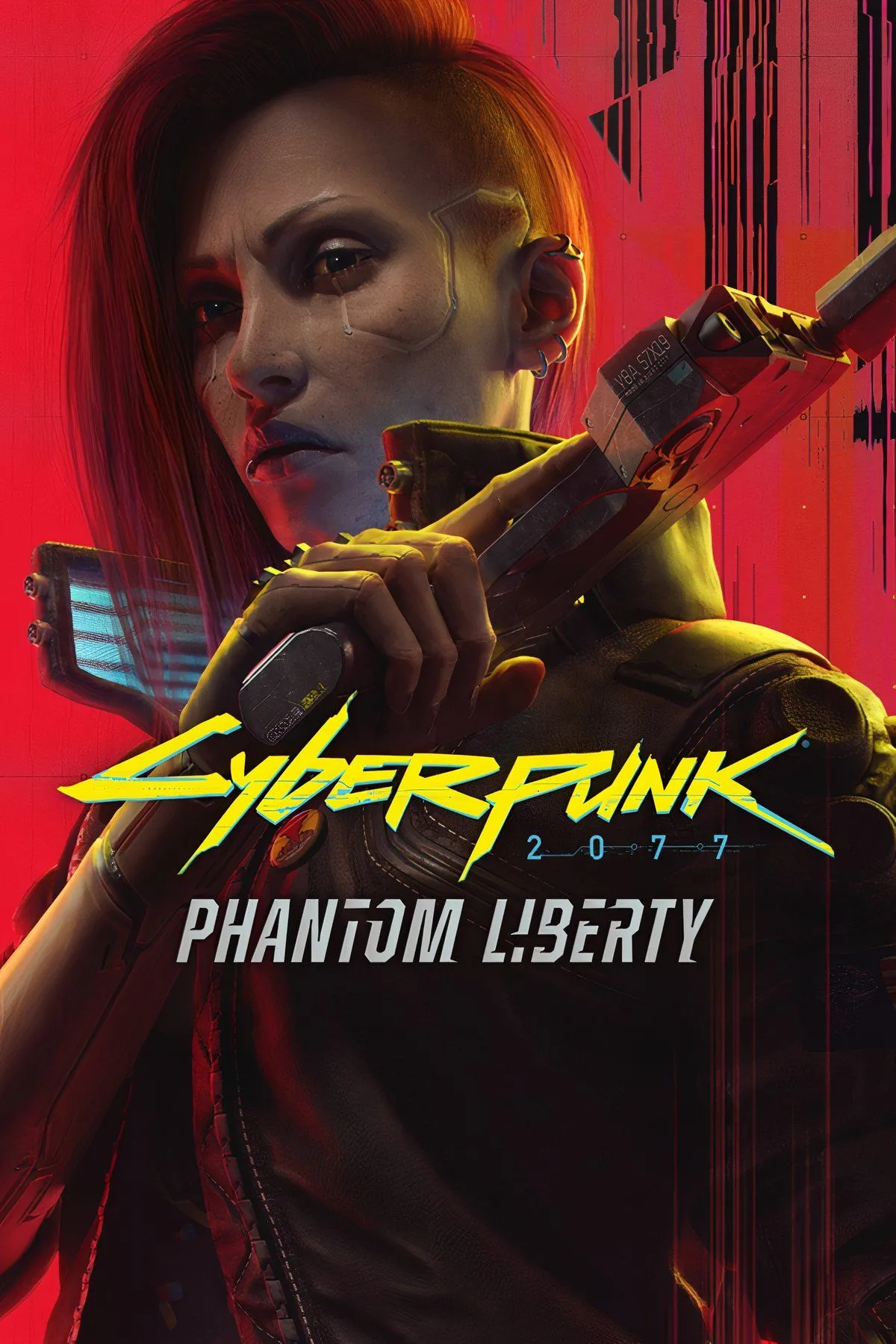 V cảnh hành động mạnh mẽ trong Cyberpunk 2077: Phantom Liberty, với V và Songbird trong một bối cảnh Night City tương lai