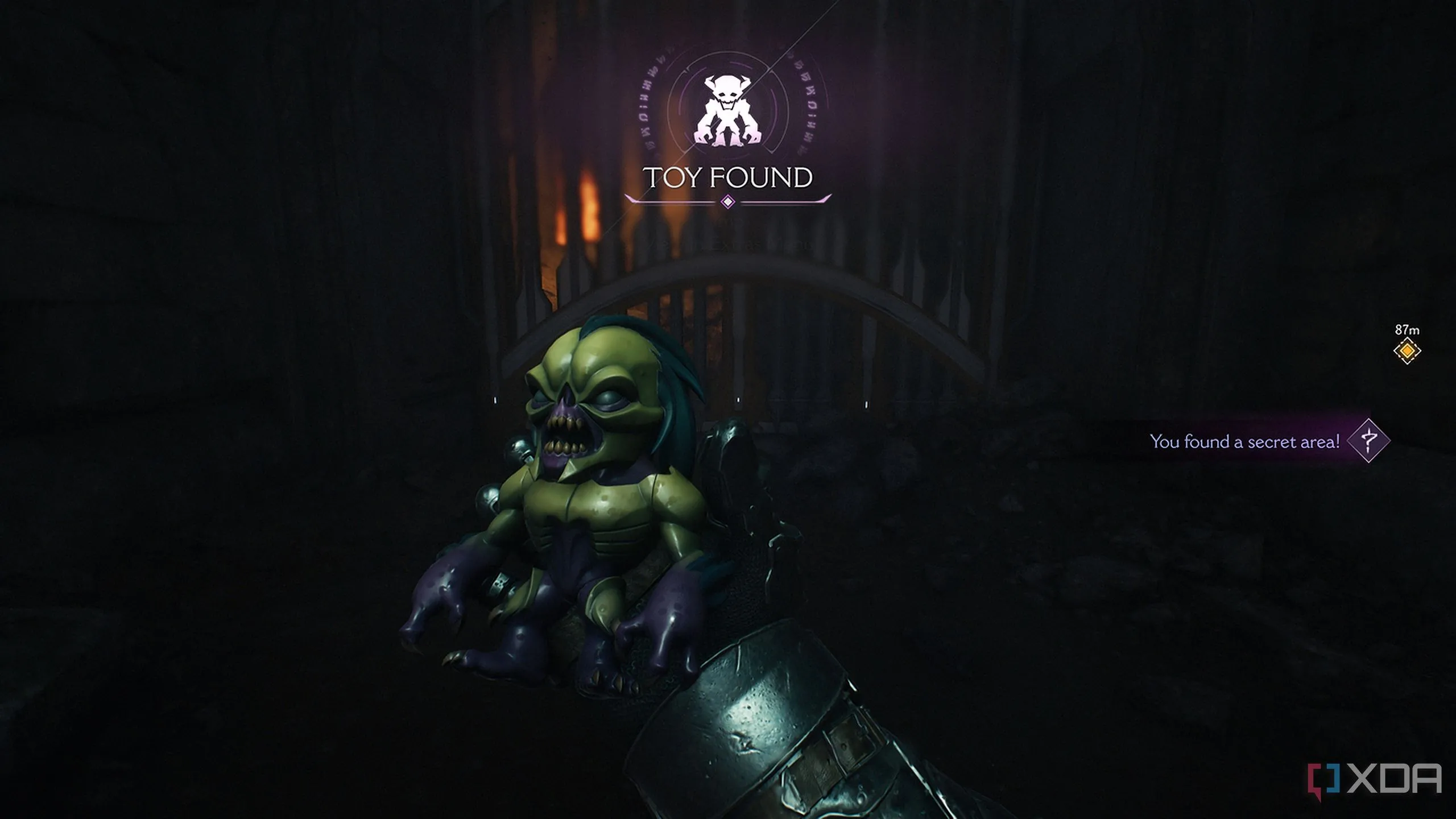 Vật phẩm sưu tầm Đồ chơi Imp trong Doom: The Dark Ages, một món đồ chơi nhỏ hình quỷ Imp.