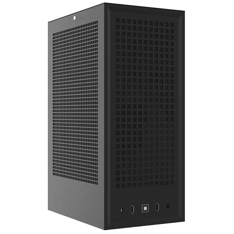 Vỏ case Hyte Revolt 3 màu đen, một lựa chọn phổ biến cho PC kích thước nhỏ (SFF PC)