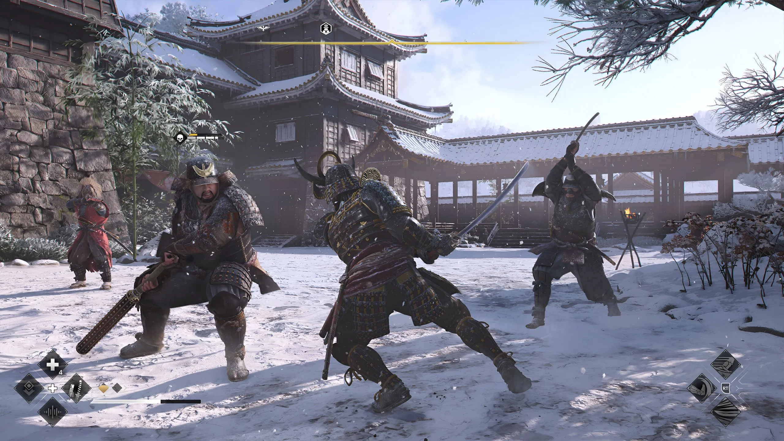 Yasuke chiến đấu trong một nhiệm vụ Story Drop mới của Assassin's Creed Shadows