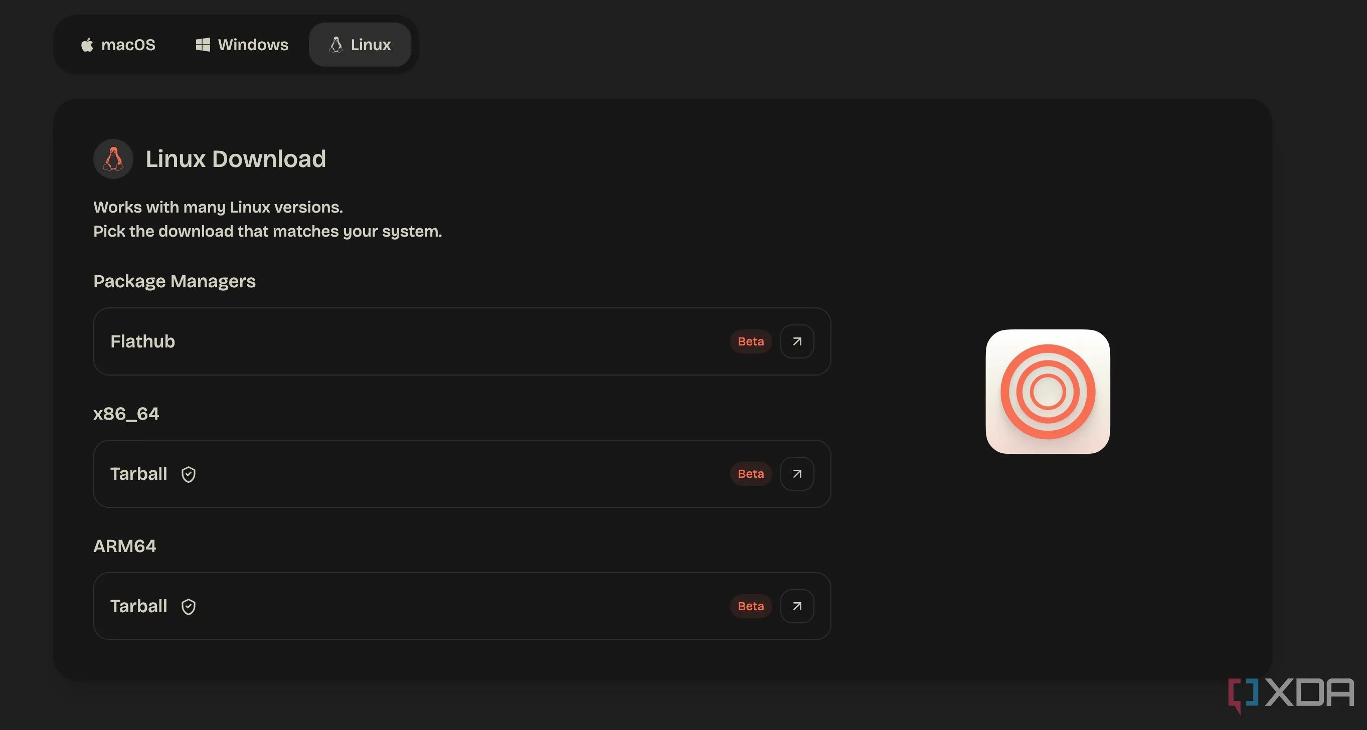 Zen Browser hỗ trợ ứng dụng gốc trên các nền tảng desktop phổ biến